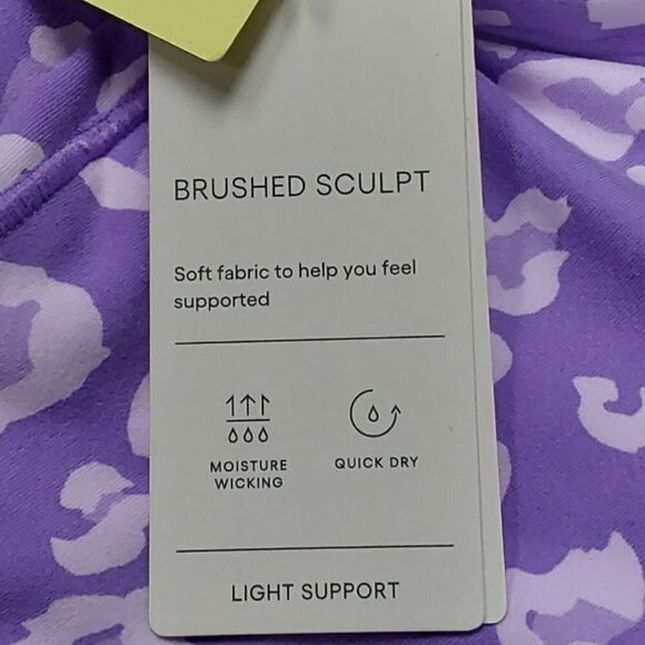 Light Support Brushed Sculpt Leopard Sports Bra | All in Motion | XXL - Picture 8 of 12